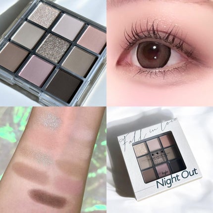 KEYBO FALL IN LOVE SHADOW PALETTE/keybo/アイシャドウパレットを使ったクチコミ(1枚目)