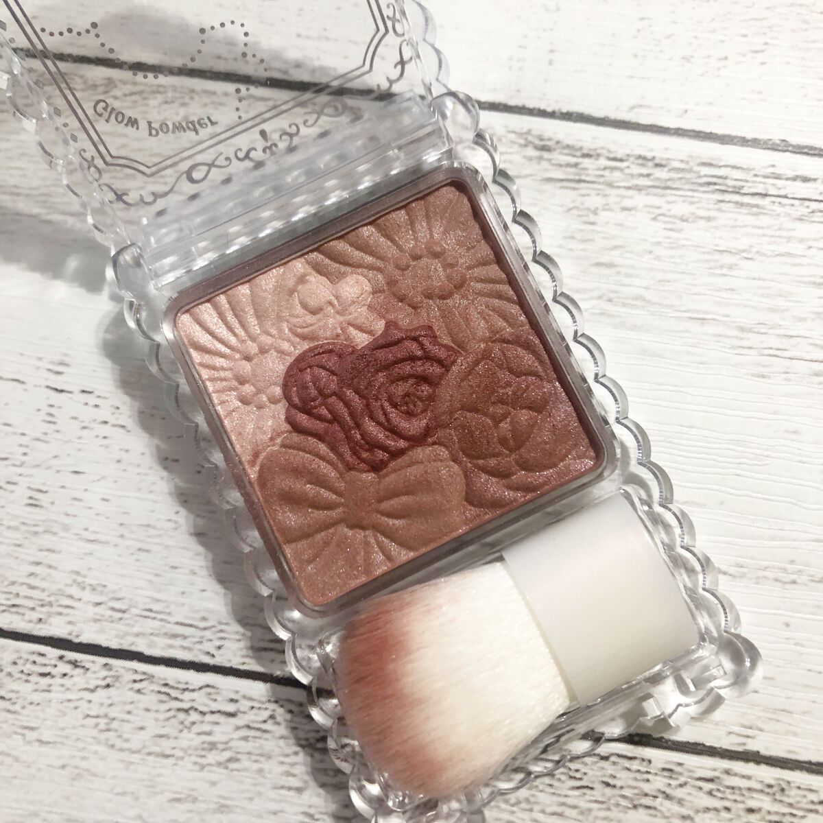 グロウフルールチークス/キャンメイク/パウダーチークを使ったクチコミ（2枚目）