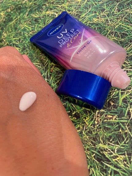 ニベアUV ディープ プロテクト&ケア トーンアップ エッセンス/ニベア/日焼け止めローションを使ったクチコミ(2枚目)