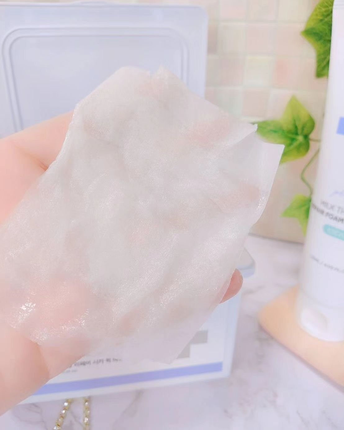 ミルクシスルリペアシカクイックマスクプラス/BANOBAGI/シートマスク・パックを使ったクチコミ（2枚目）