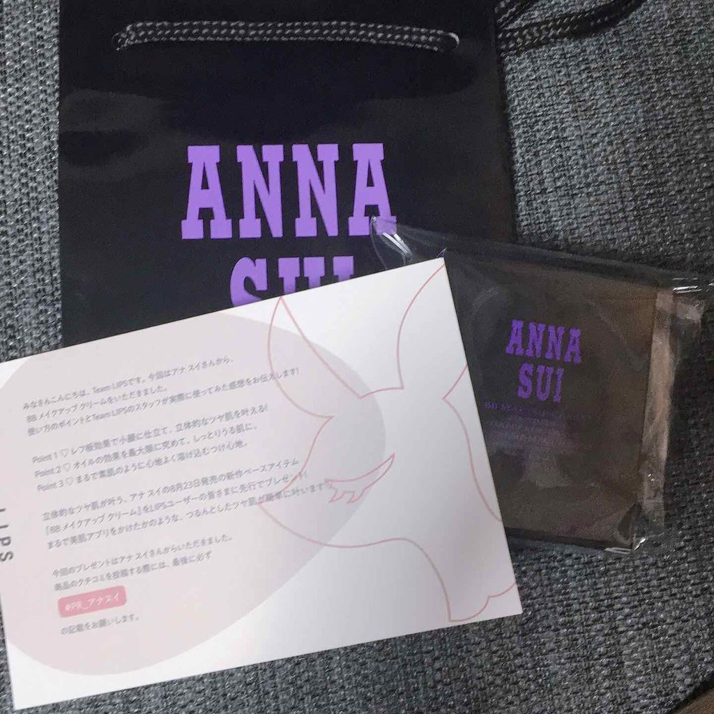 BB メイクアップ クリーム/ANNA SUI/BBクリームを使ったクチコミ(1枚目)