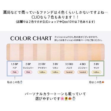 キル カバー ザ ニュー ファンウェア クッション 1.5 FAIR/CLIO/クッションファンデーションを使ったクチコミ（2枚目）