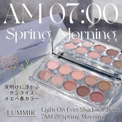 ライトオンアイズシャドウパレット/ルミル/アイシャドウパレットを使ったクチコミ(1枚目)
