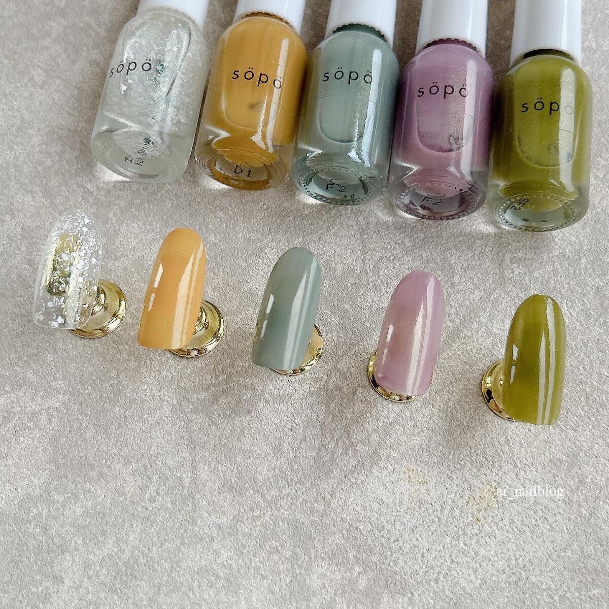 ネイルポリッシュ/sopo/マニキュアを使ったクチコミ（2枚目）