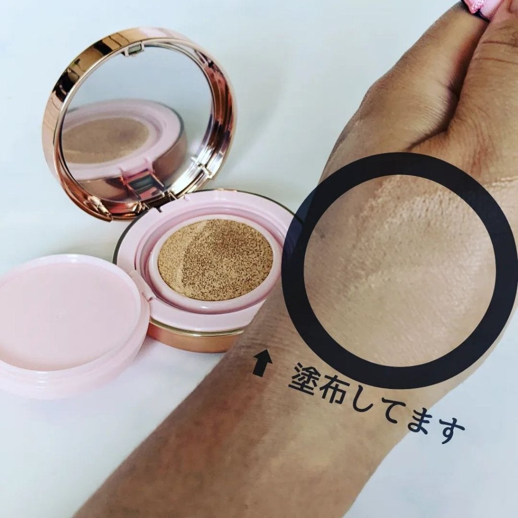 ピンクティーツリーカバーアップグロウクッション/APLIN/クッションファンデーションを使ったクチコミ(5枚目)