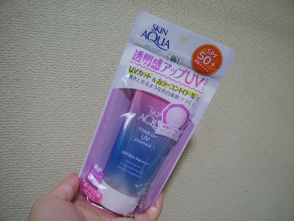 スキンアクア トーンアップUVエッセンス/スキンアクア/日焼け止めクリームを使ったクチコミ(1枚目)