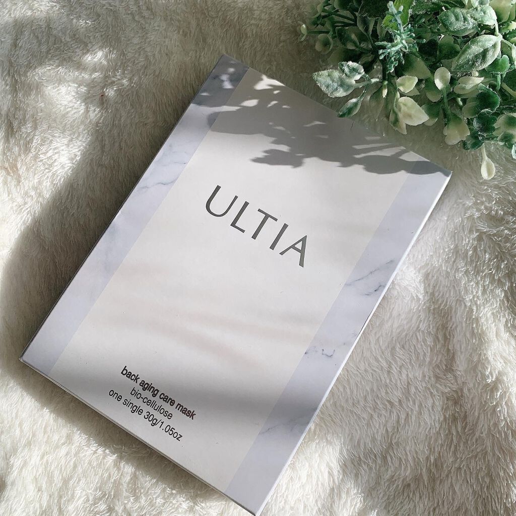 back aging care mask/ULTIA/シートマスク・パックを使ったクチコミ（2枚目）