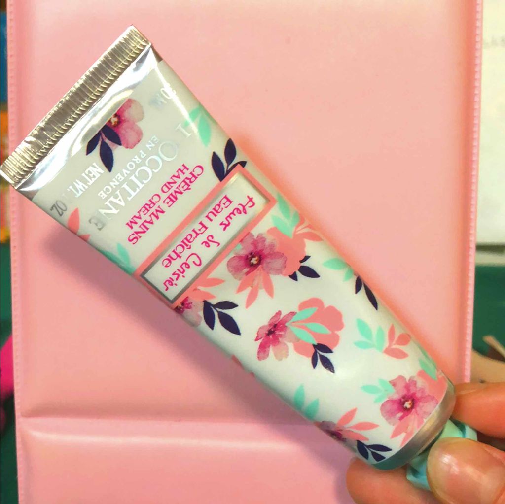 チェリーワンダーランド ハンドクリーム/L'OCCITANE/ハンドクリームを使ったクチコミ（1枚目）