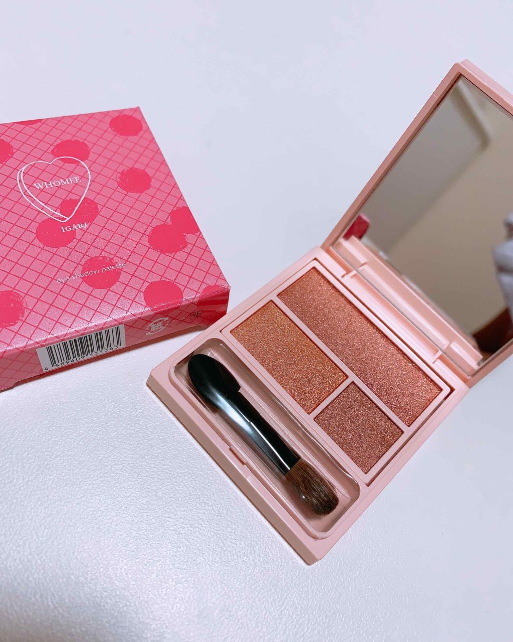 フーミー アイシャドウパレット R.P/WHOMEE/アイシャドウパレットを使ったクチコミ（2枚目）