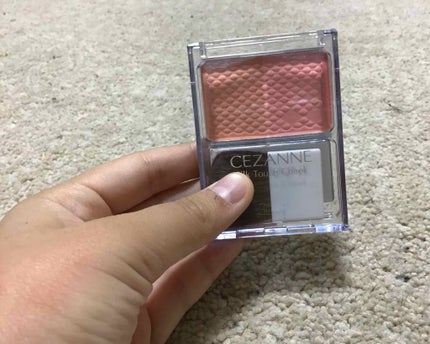 シルクタッチチーク/CEZANNE/パウダーチークを使ったクチコミ(2枚目)