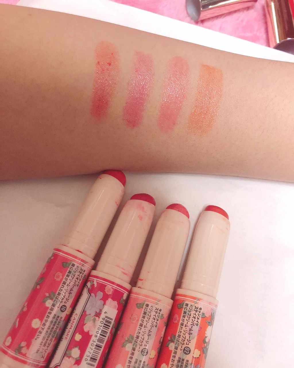 ステイオンバームルージュ/キャンメイク/口紅を使ったクチコミ(2枚目)