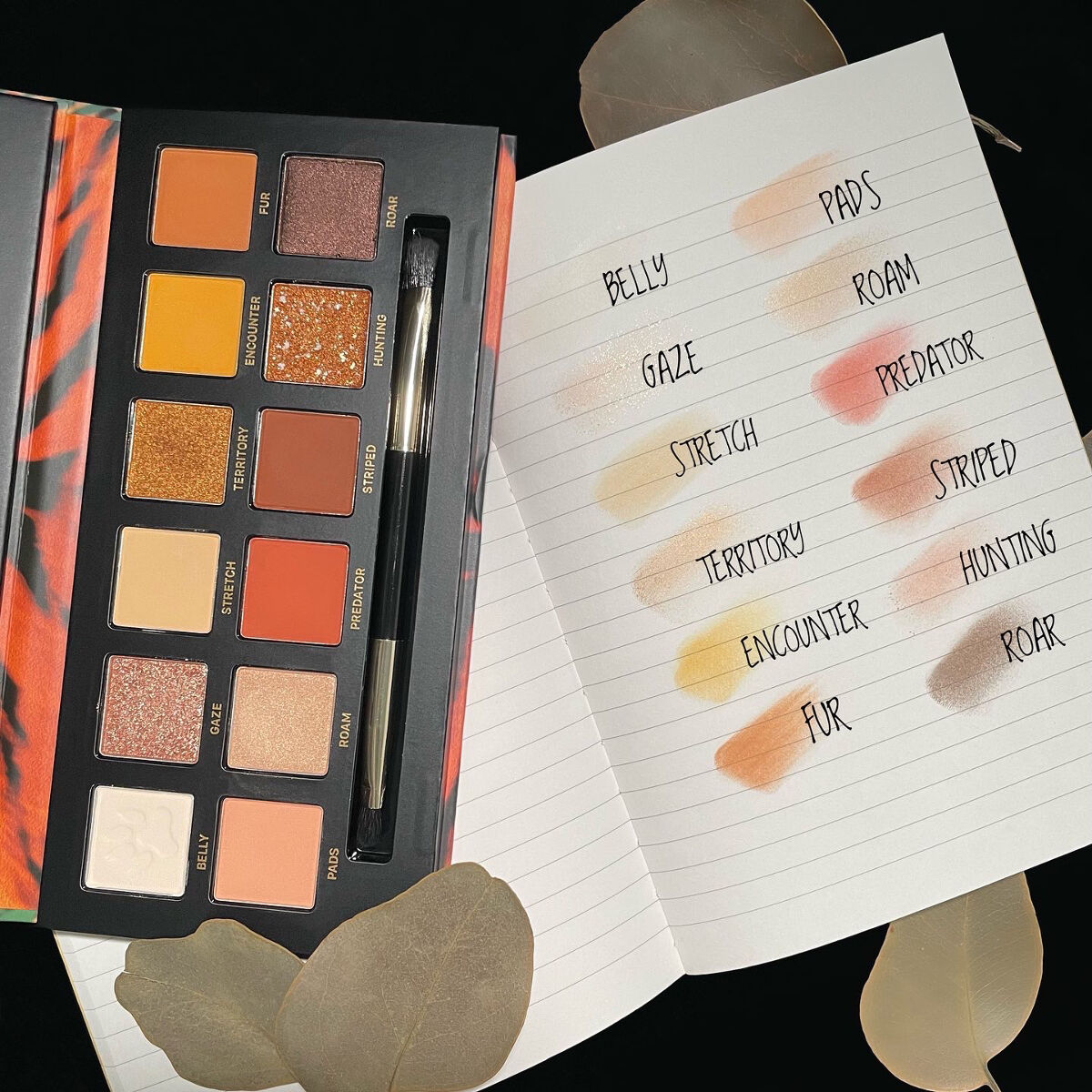 エクスプローラ12色 動物アイシャドウパレット/PERFECT DIARY/アイシャドウパレットを使ったクチコミ（2枚目）