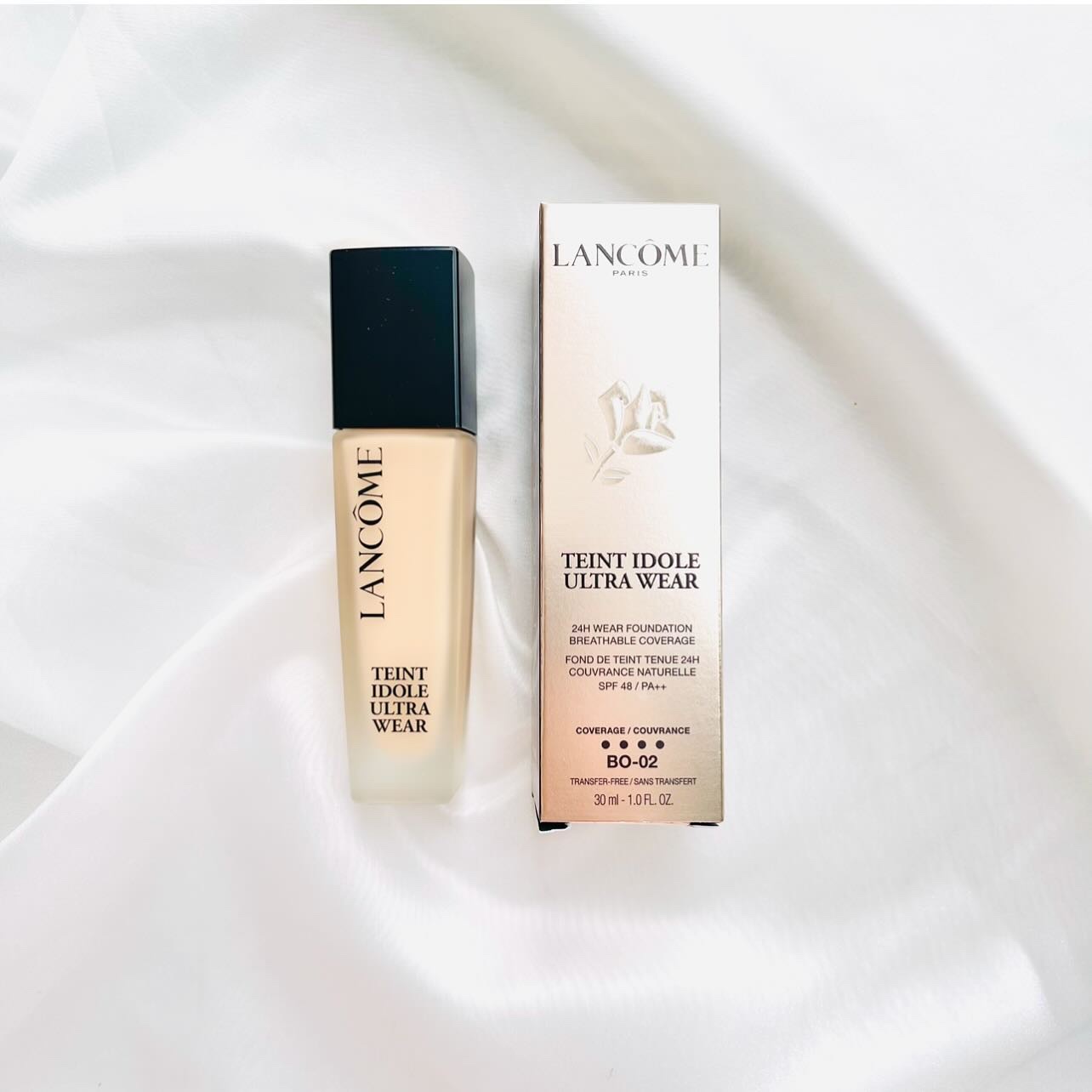 タンイドル ウルトラ ウェア リキッド N/LANCOME/リキッドファンデーションを使ったクチコミ（2枚目）