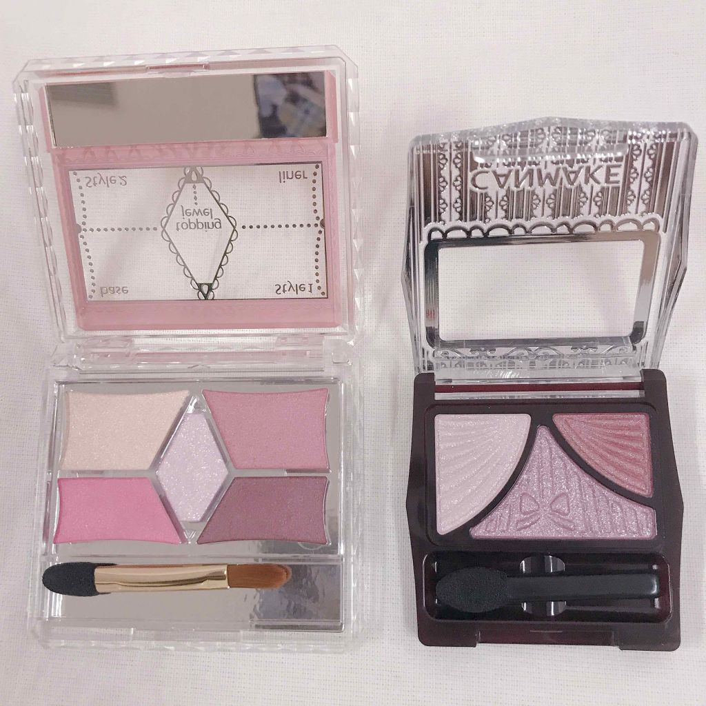 ジューシーピュアアイズ/キャンメイク/アイシャドウパレットを使ったクチコミ（2枚目）