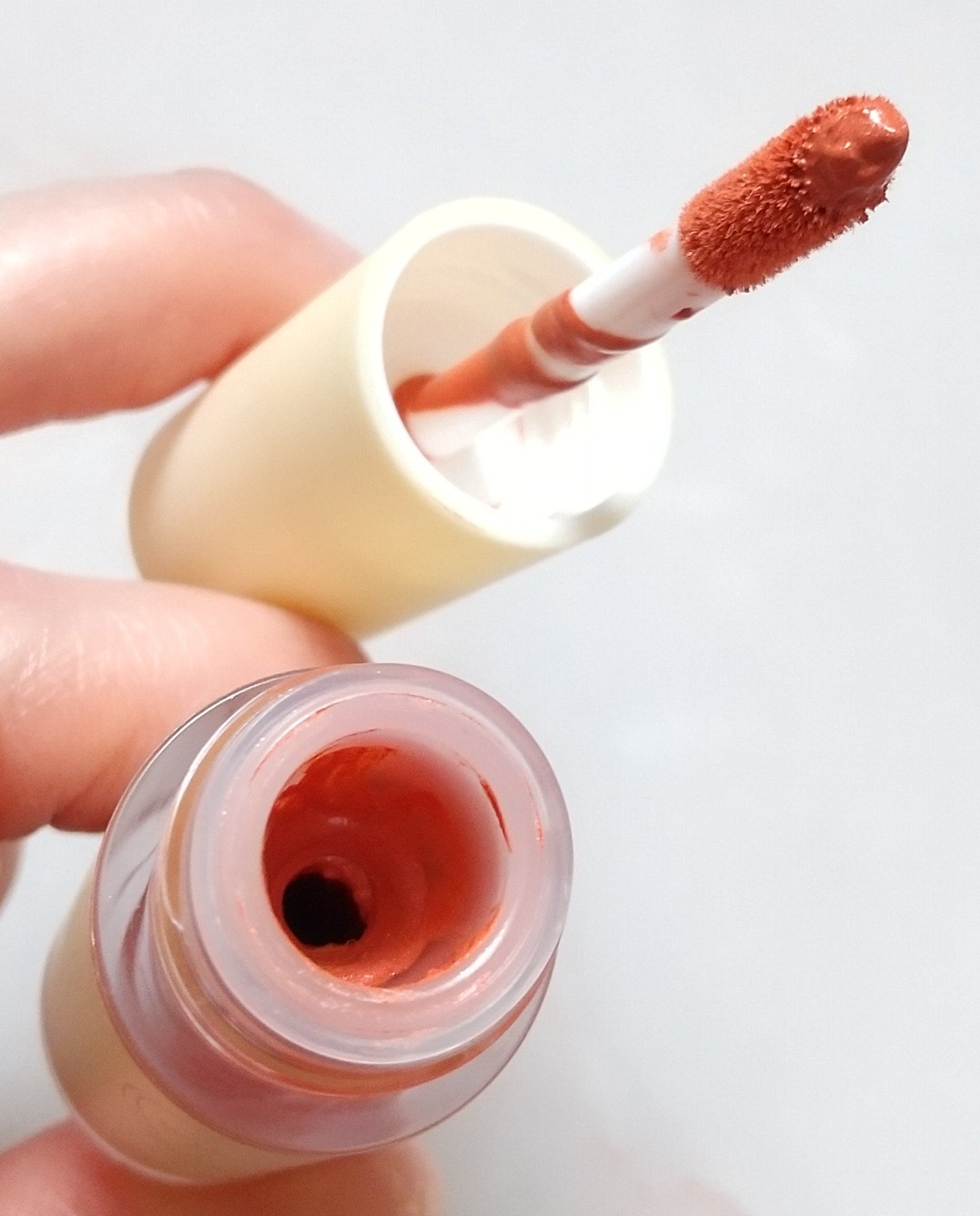 リップ＆チーク リンダオレンジ/WHOMEE/ジェル・クリームチークを使ったクチコミ（2枚目）