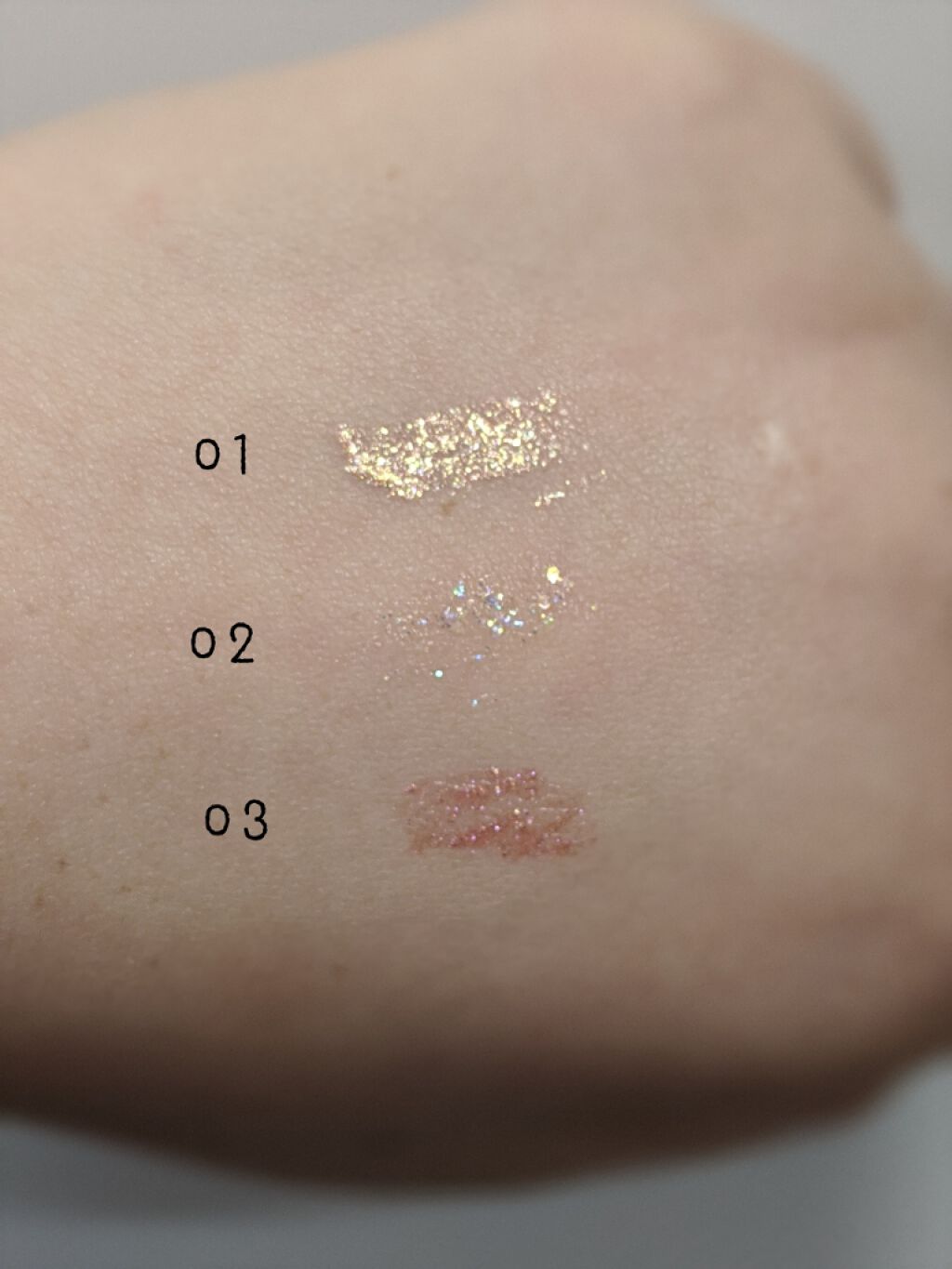 グリッターライナー/b idol/グリッターを使ったクチコミ(2枚目)