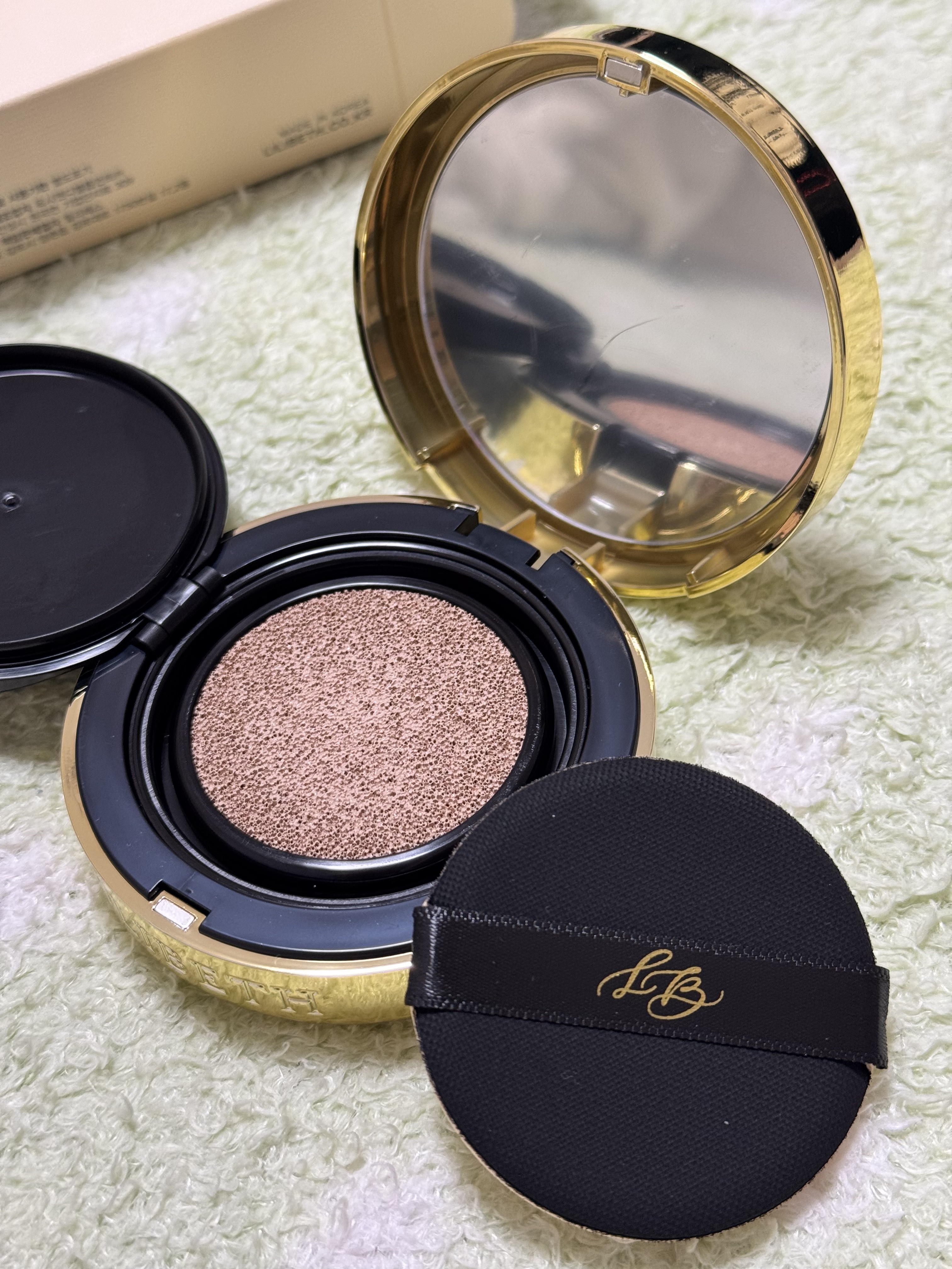 パーフェクティングフィッティング フルカバレッジクッション/LILIBETH/クッションファンデーションを使ったクチコミ（2枚目）