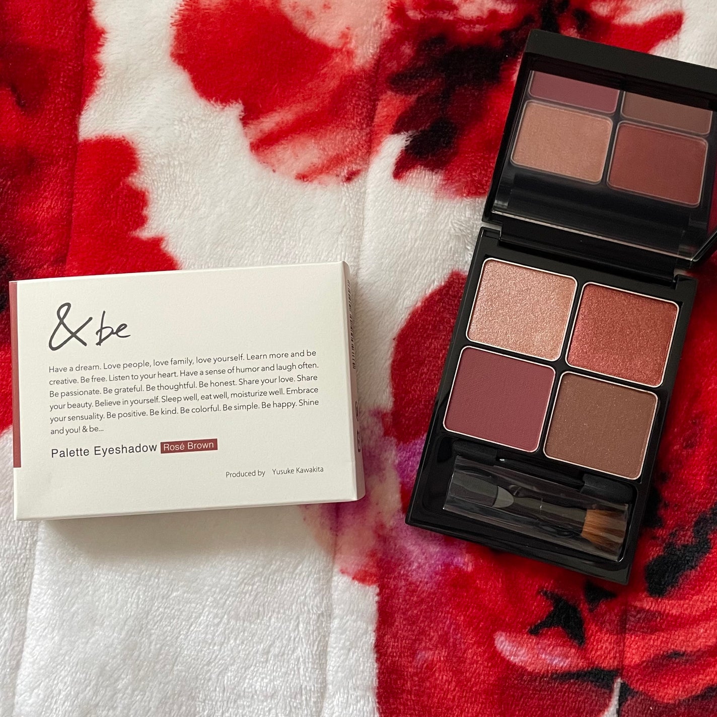 &be パレットアイシャドウ/&be/アイシャドウパレットを使ったクチコミ(1枚目)