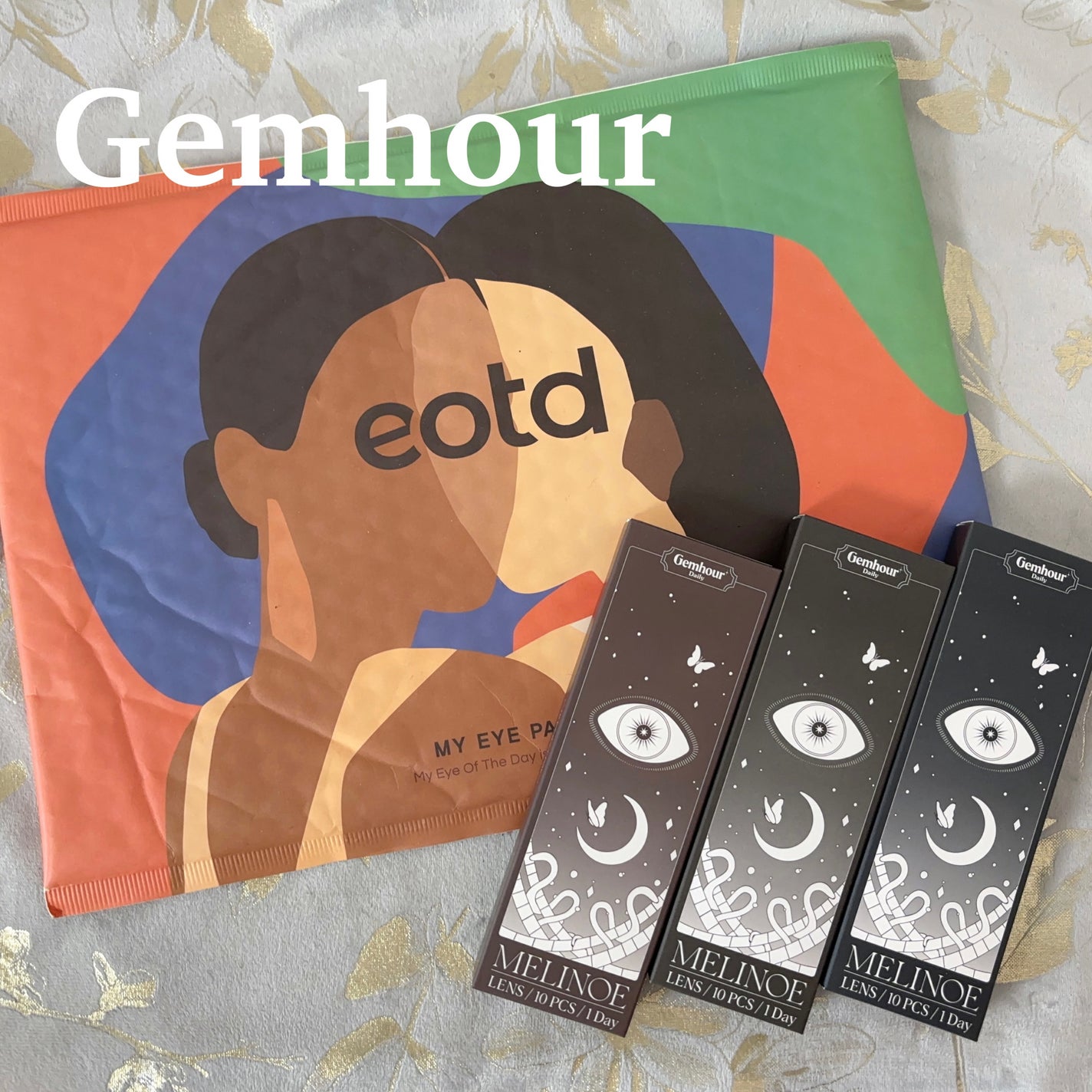 Melinoe 1Day/Gemhour lens/ワンデー(1DAY)カラコンを使ったクチコミ(4枚目)