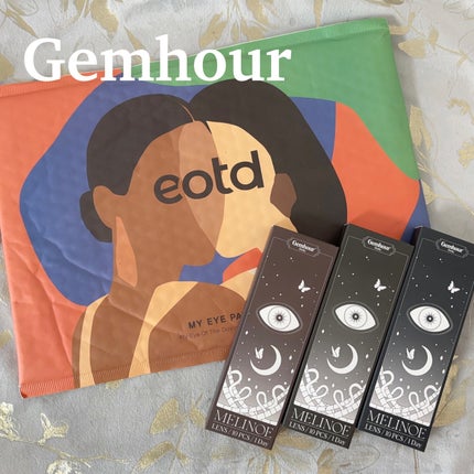 Melinoe 1Day/Gemhour lens/ワンデー(1DAY)カラコンを使ったクチコミ(4枚目)