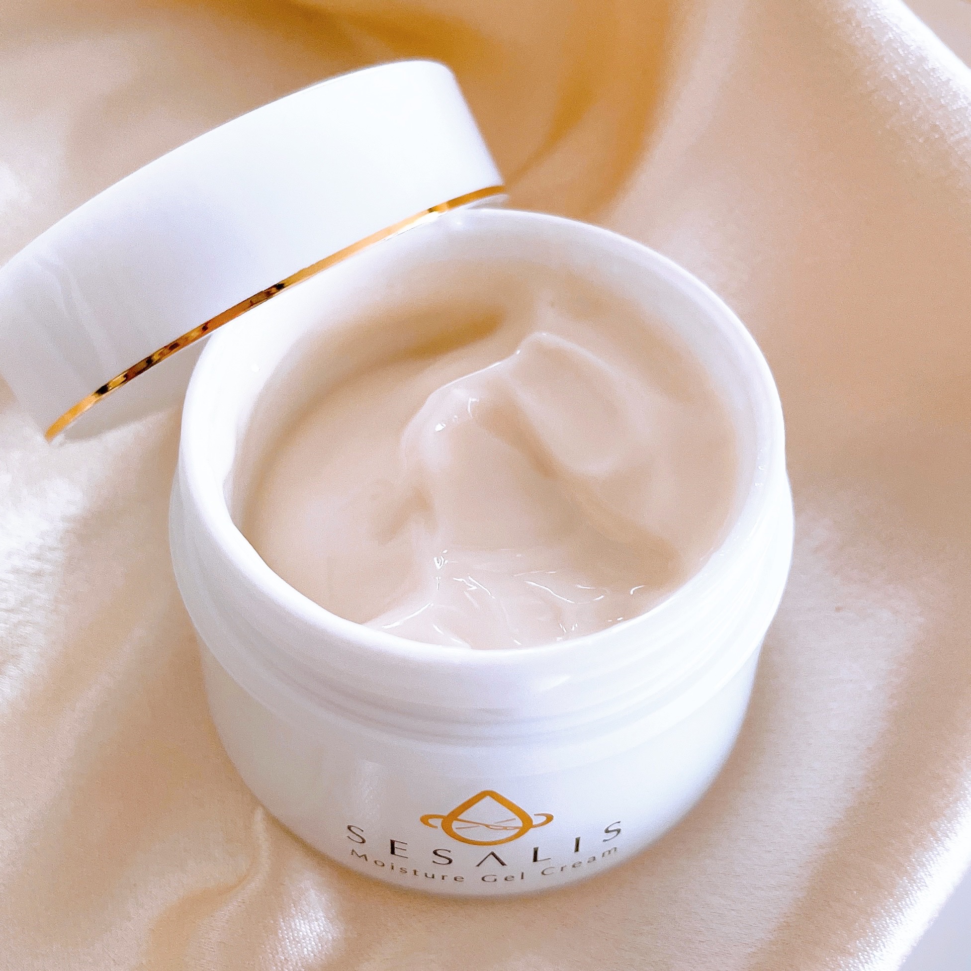 モイスチャージェルクリーム/SESALIS/フェイスクリームを使ったクチコミ（2枚目）