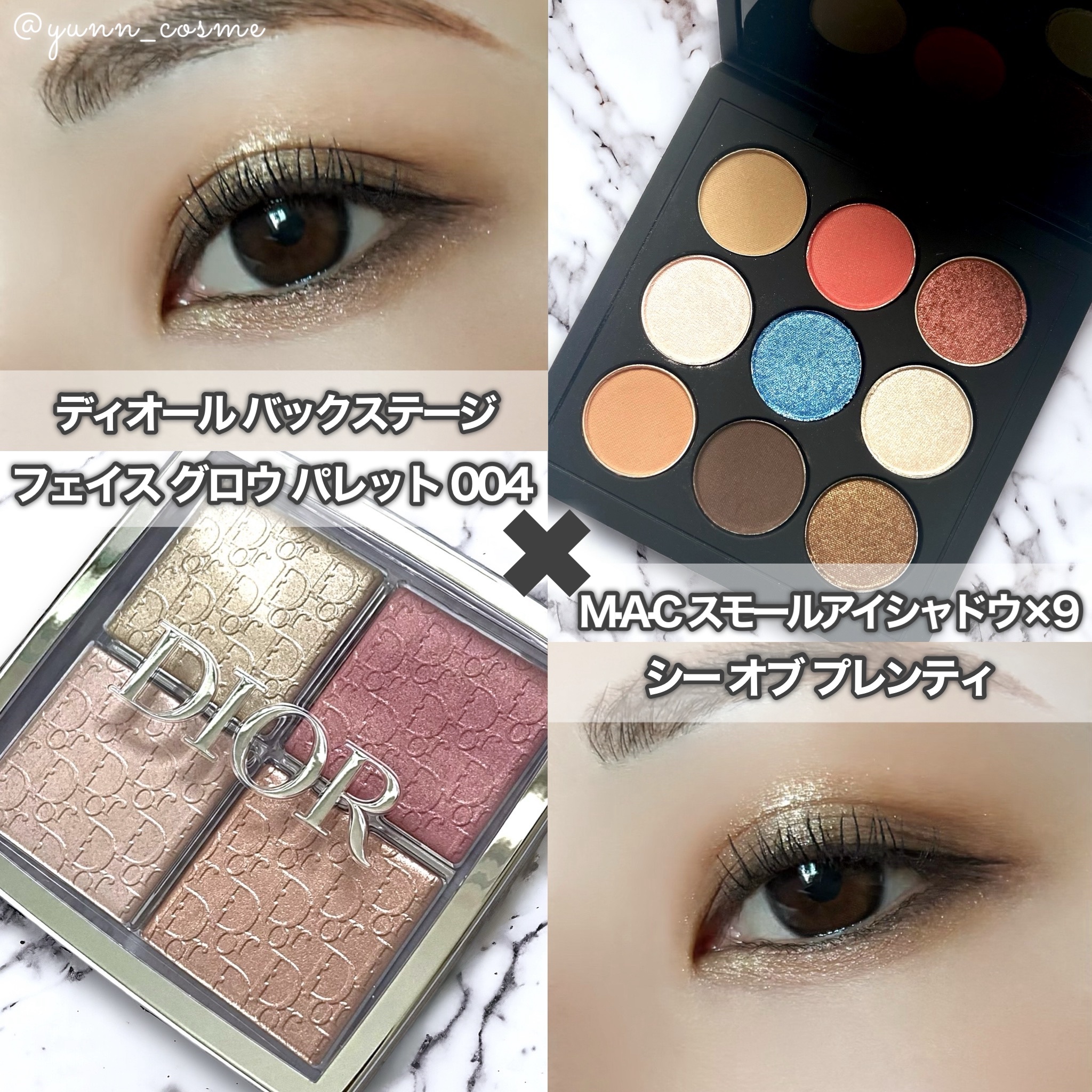 スモール アイシャドウ×9 シー オブ プレンティ(限定)/M・A・C/アイシャドウパレットを使ったクチコミ（1枚目）