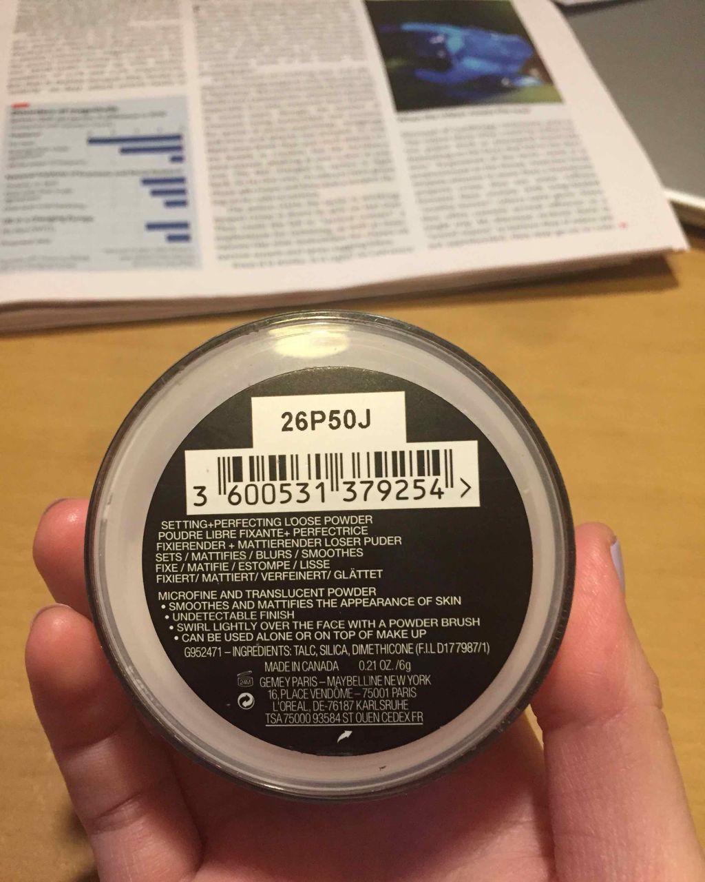 Master fix/MAYBELLINE NEW YORK/ルースパウダーを使ったクチコミ（2枚目）