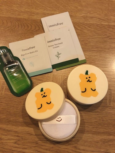 ノーセバム　ミネラルパウダー　N/innisfree/ルースパウダーを使ったクチコミ（2枚目）