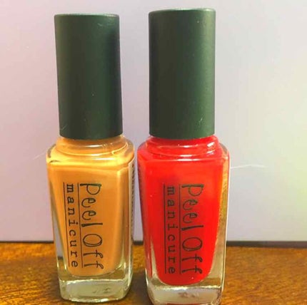 ピールオフマニキュア/キャンドゥ/マニキュアを使ったクチコミ(1枚目)