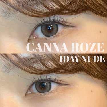 CANNA ROSE DAILY/i-DOL/カラーコンタクトレンズを使ったクチコミ（1枚目）