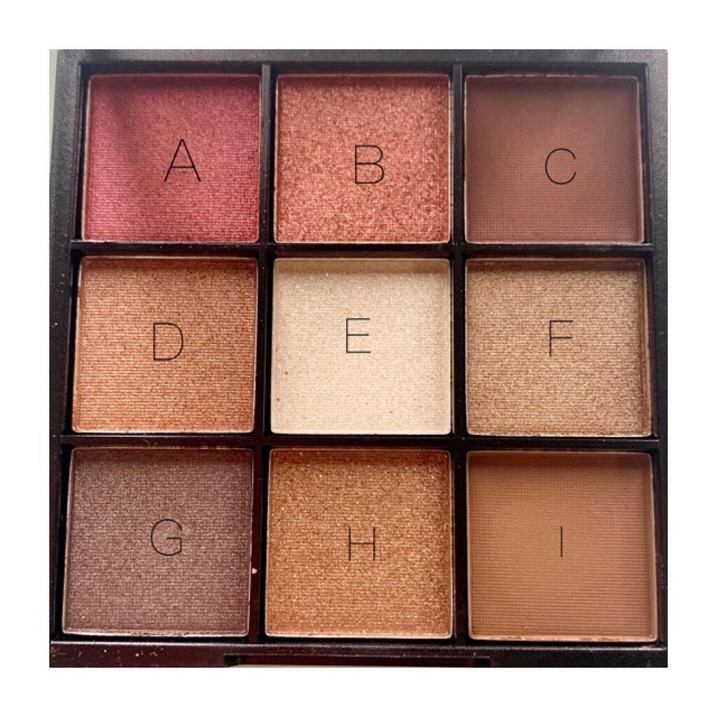 UR GLAM BLOOMING EYE COLOR PALETTE/U R GLAM/アイシャドウパレットを使ったクチコミ(2枚目)