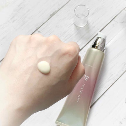 スキン アップ ジェルクリームEX/AND MIRAI/オールインワン化粧品を使ったクチコミ(2枚目)