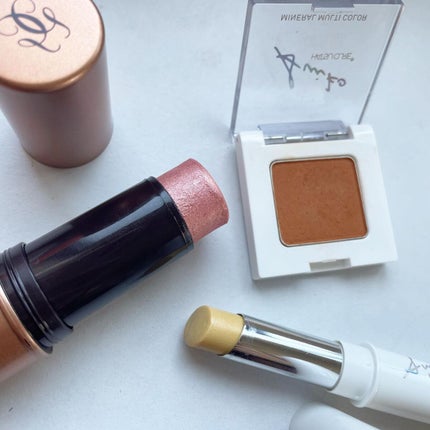 ミネラルマルチルミナイザー/SUIKO HATSUCURE/スティックハイライトを使ったクチコミ(3枚目)