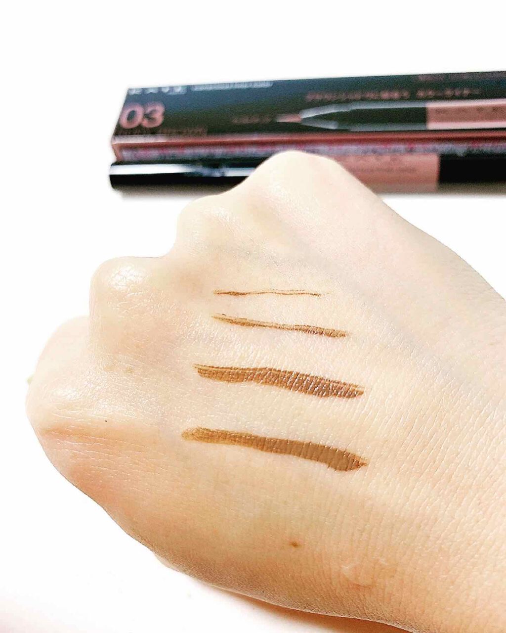 コンシャスライナーカラー/KATE/リキッドアイライナーを使ったクチコミ(3枚目)