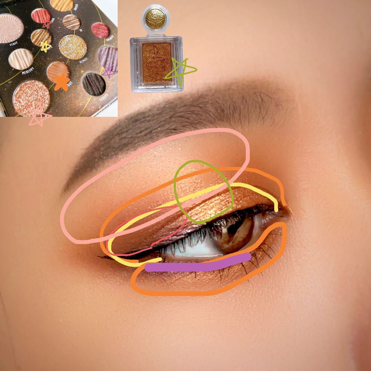 シャドーカスタマイズ/MAJOLICA MAJORCA/単色アイシャドウを使ったクチコミ(3枚目)