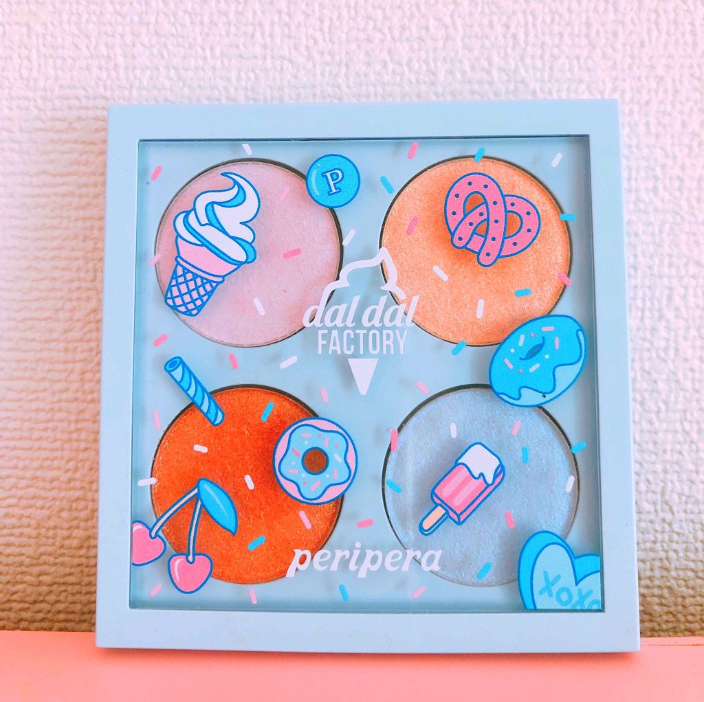 シュガートゥインクルグリッターパレット/PERIPERA/アイシャドウパレットを使ったクチコミ（1枚目）