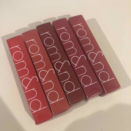 グラスティングウォーターティント/rom&nd/リップティントを使ったクチコミ(1枚目)