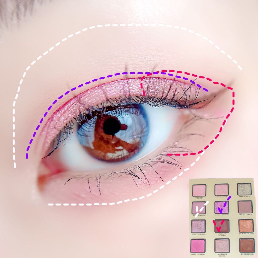 クリスマス イン ザ シティ メイクアップコレクション/Too Faced/メイクアップキットを使ったクチコミ（2枚目）