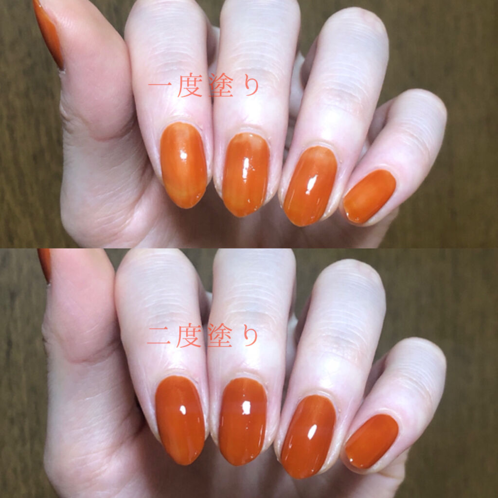エクセル ネイルポリッシュ N NL29 キャラメリゼシロップ/excel/マニキュアを使ったクチコミ（1枚目）
