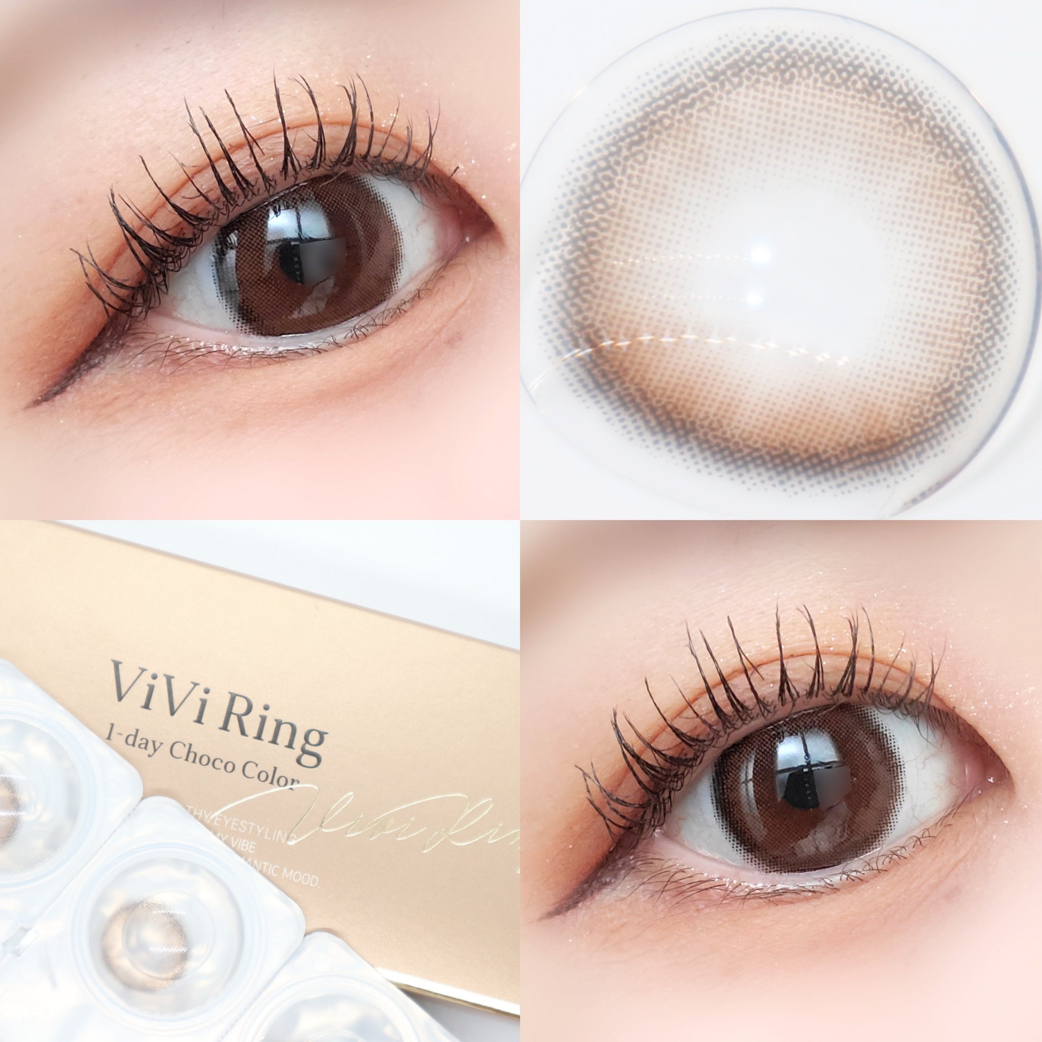 ViVi Ring 1day/OLENS/ワンデー（１DAY）カラコンを使ったクチコミ（3枚目）