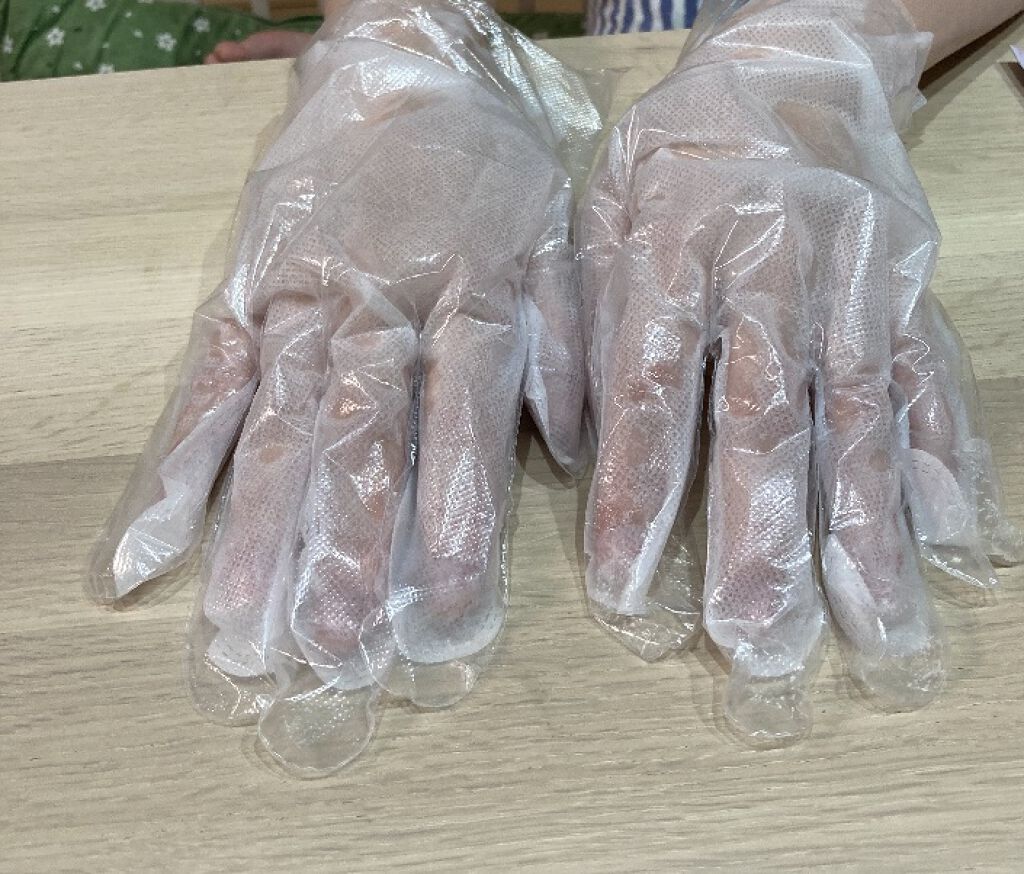 ウルオイートプレミアム モイスチャーハンドマスクP/EBiS化粧品/ハンドクリームを使ったクチコミ（2枚目）