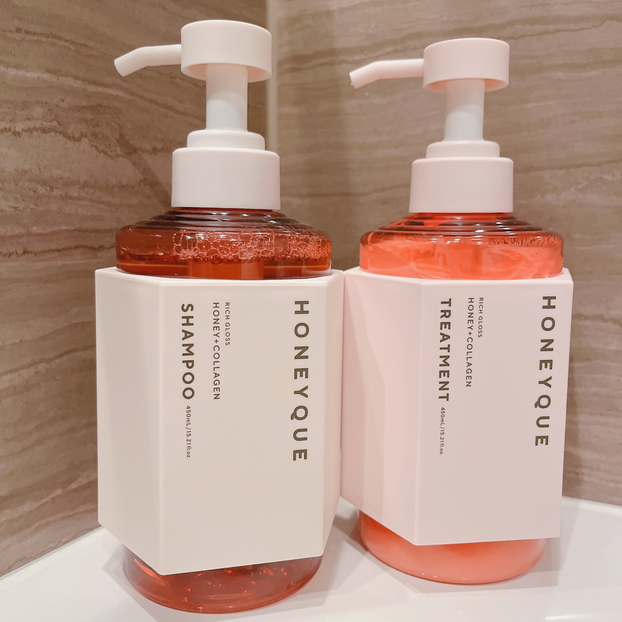 リッチグロス シャンプー シャイニー／ヘアトリートメント シャイニー/ハニーク/市販シャンプーを使ったクチコミ（3枚目）