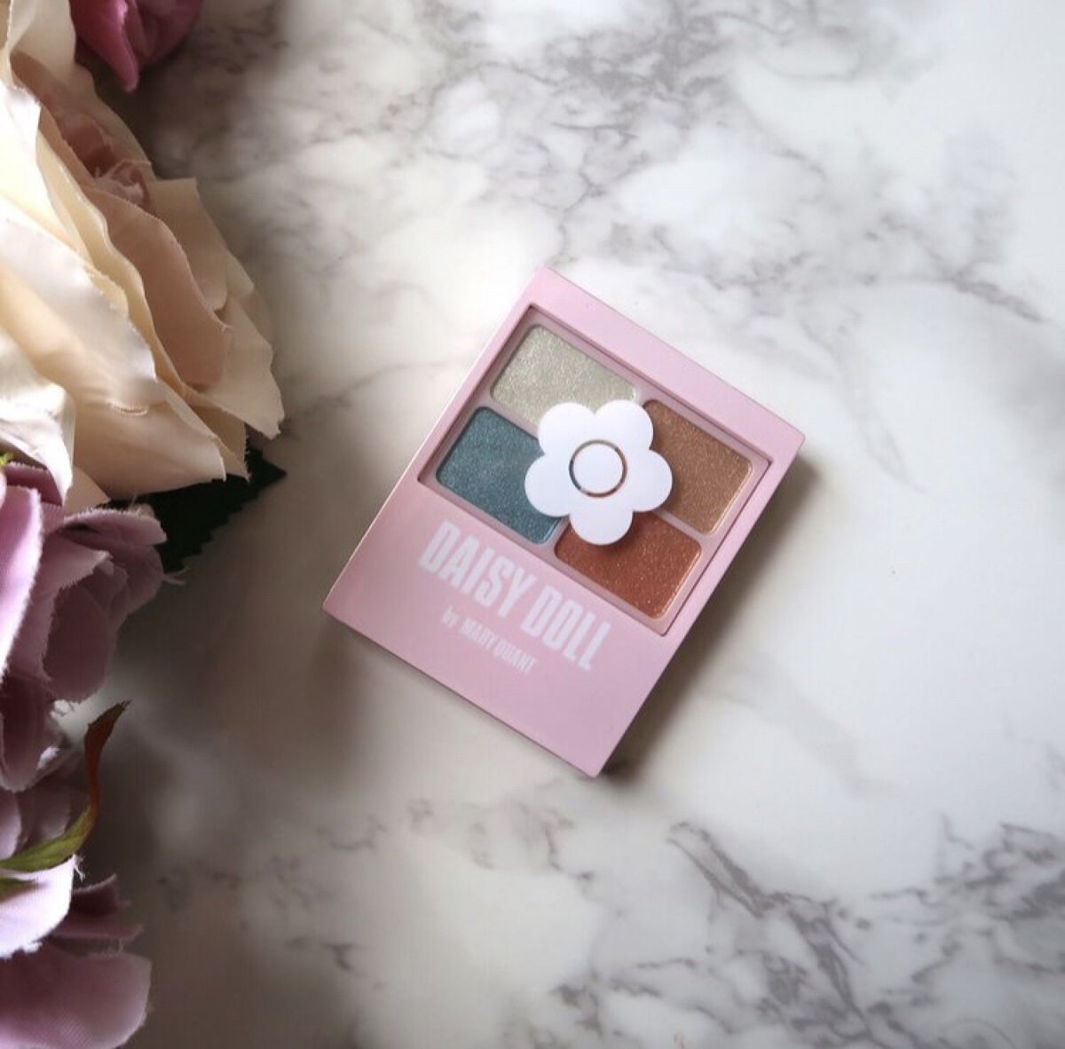 デイジードール アイカラー パレット G-01 アッシュミント/DAISY DOLL by MARY QUANT/アイシャドウパレットを使ったクチコミ（1枚目）
