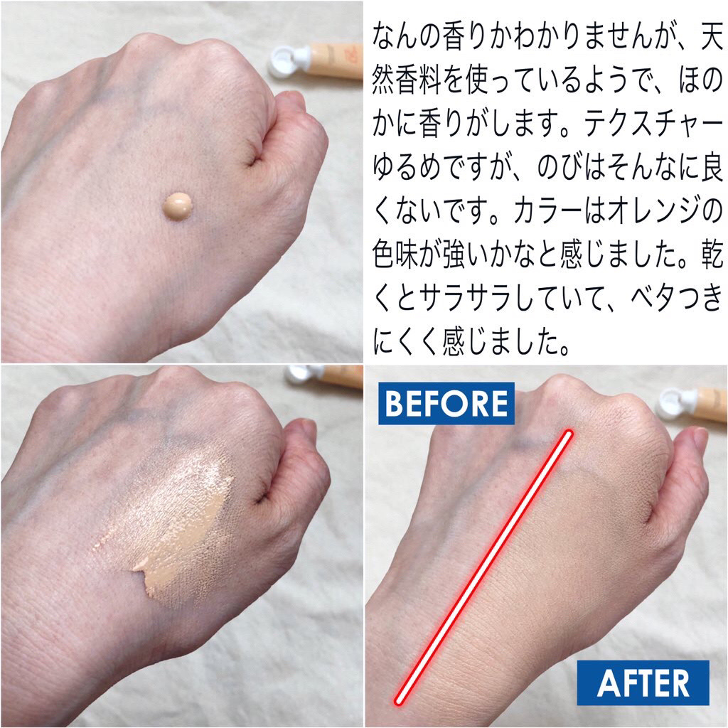 アーバンシェード カバーアンドフィット サントーンアップ サンケア/DEWYTREE/日焼け止めローションを使ったクチコミ（2枚目）