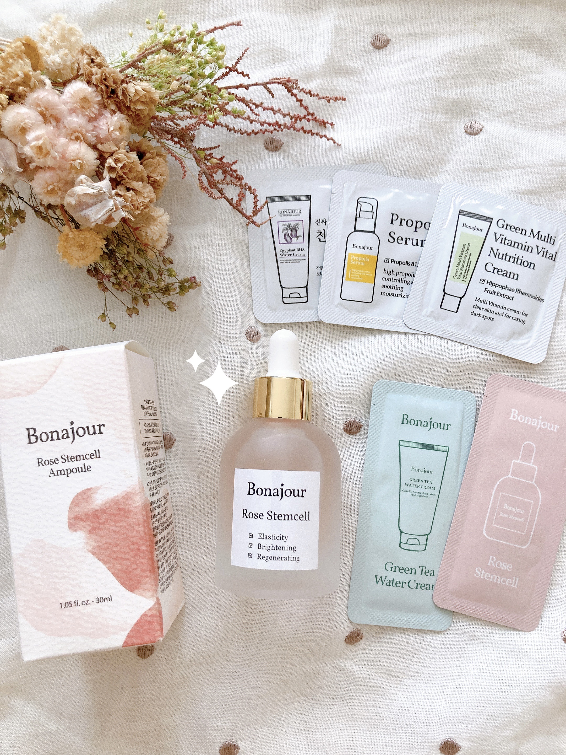 ローズステムセルセラム/Bonajour/美容液を使ったクチコミ（3枚目）