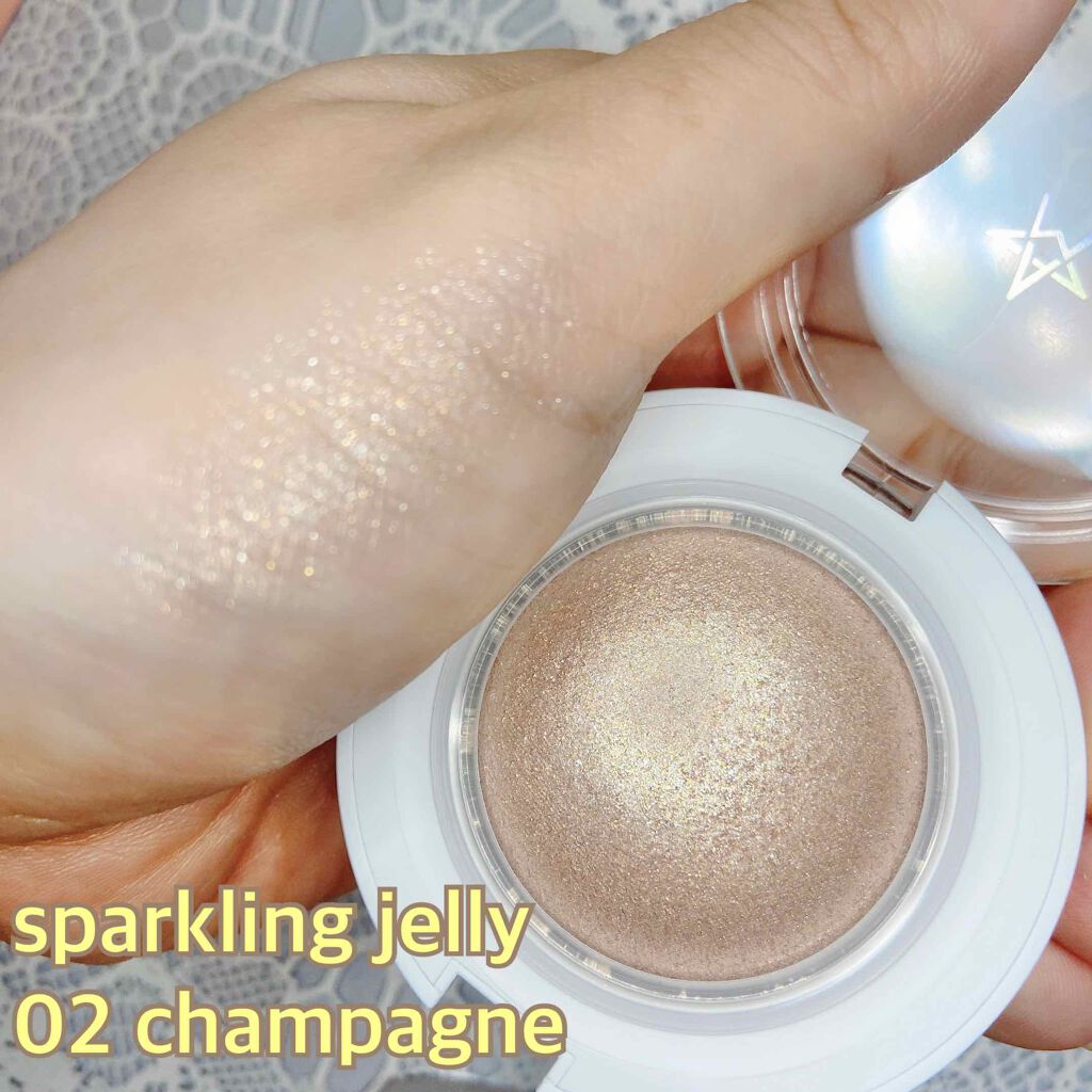 ソフトクリームチーク 11 Melon Jelly/AMUSE/リキッドチークを使ったクチコミ（2枚目）