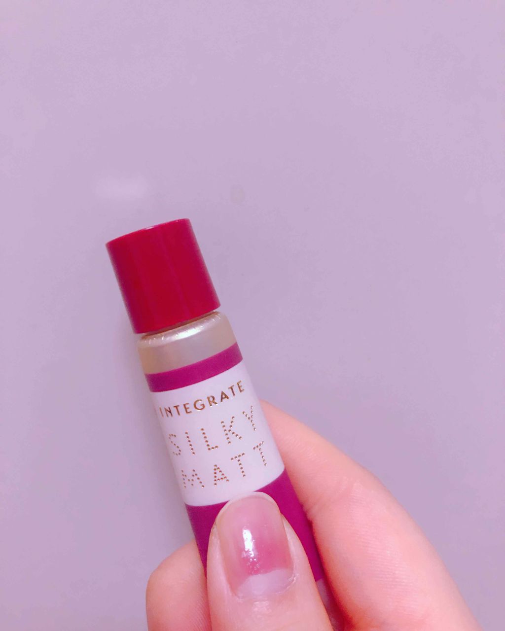 シルキーマットリップ/インテグレート/口紅を使ったクチコミ(1枚目)