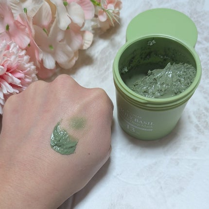 ホーリーバジル炭酸バブルパック/P.CALM/洗い流すパック・マスクを使ったクチコミ(4枚目)