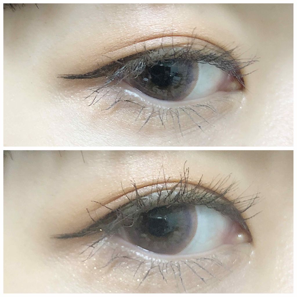 EYE OPENING LINER/UZU BY FLOWFUSHI/リキッドアイライナーを使ったクチコミ（3枚目）