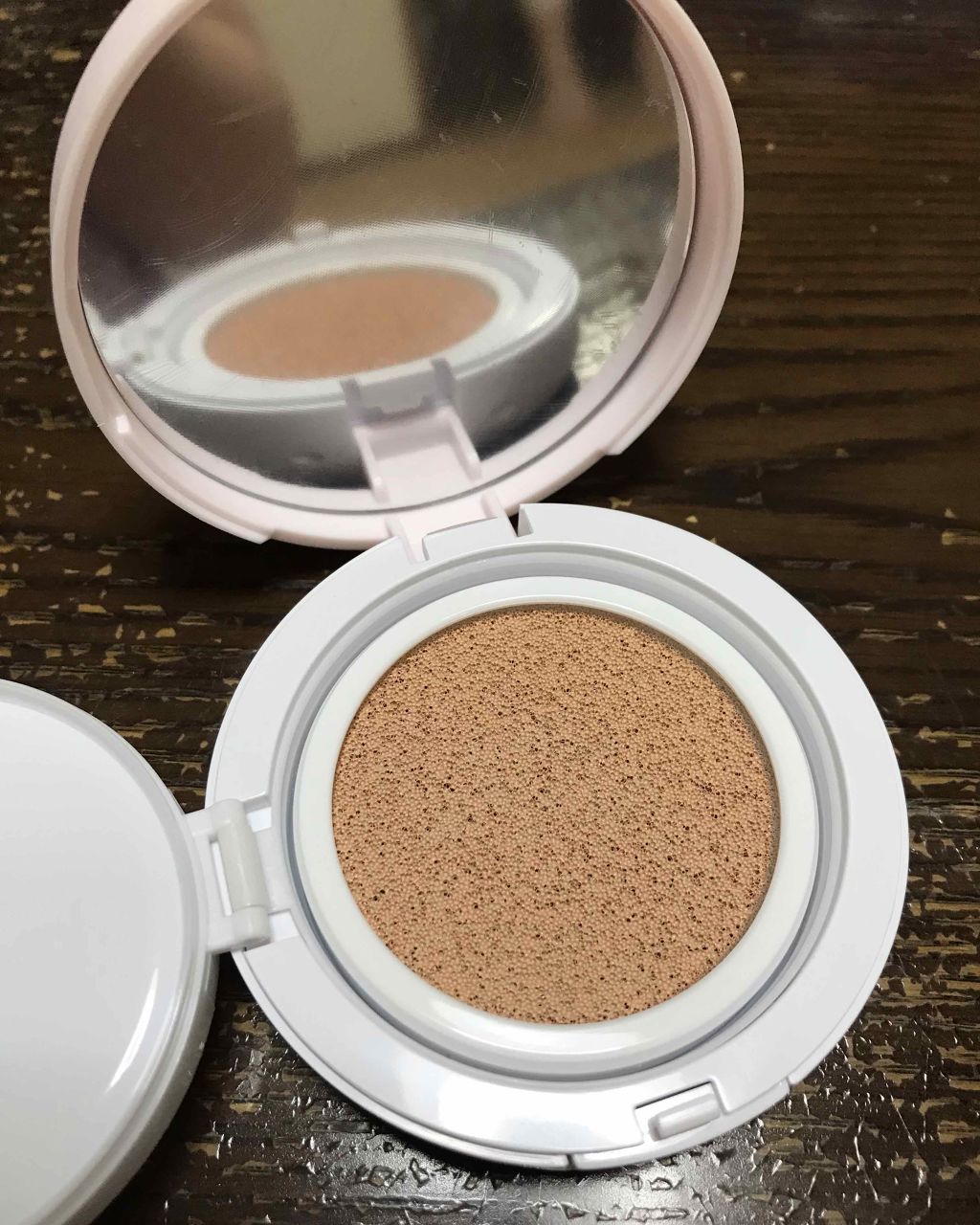 マジッククッション(カバーラスティング)/MISSHA/クッションファンデーションを使ったクチコミ（2枚目）